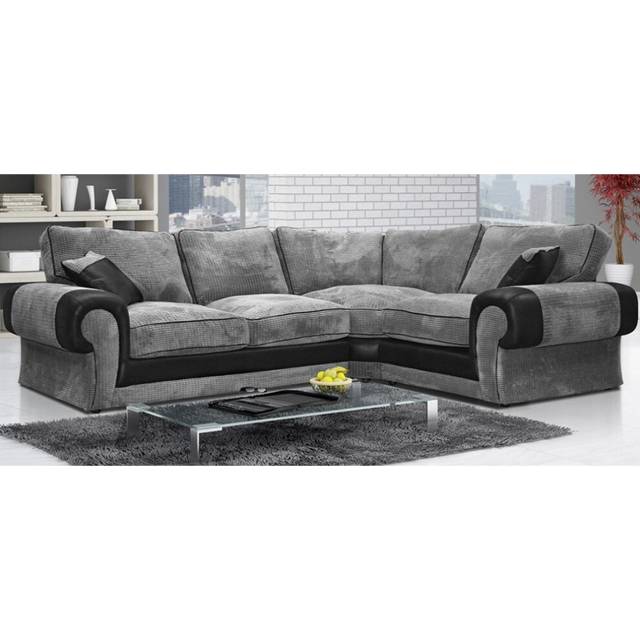 Luxor Jumbo Cord 2 + 1 + 1 Fabric 3 Piece Sofa Suite - Fullback - Camel - One Size