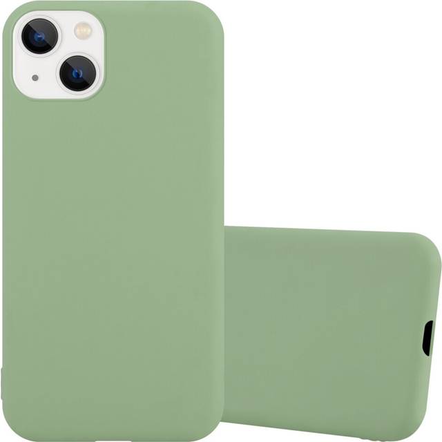 (CANDY PASTEL GREEN) Cadorabo Case for Apple iPhone 14 Cover Protection TPU Silicone Gel Back Case