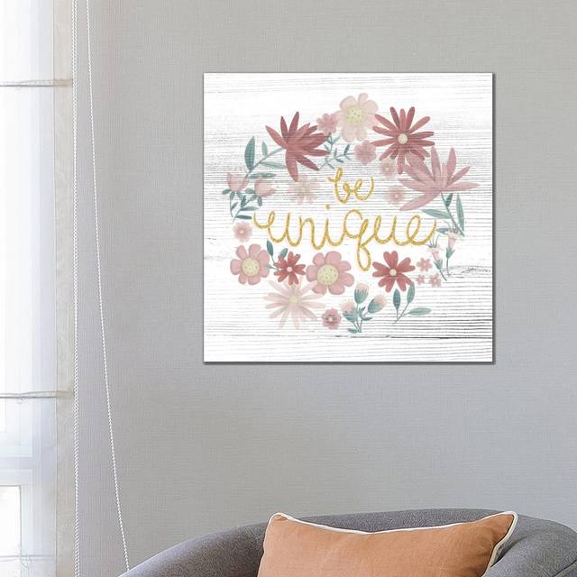 Be Unique by - Wrapped Canvas (66.04 cm H x 66.04 cm W)