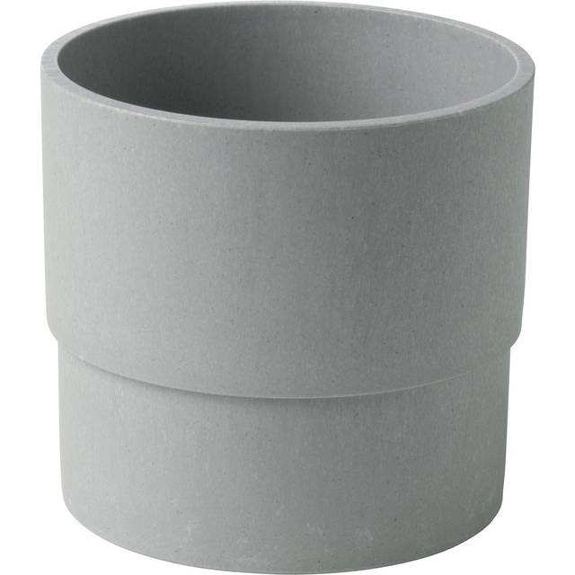 NYPON kruka, inom-/utomhus grå, 12 cm