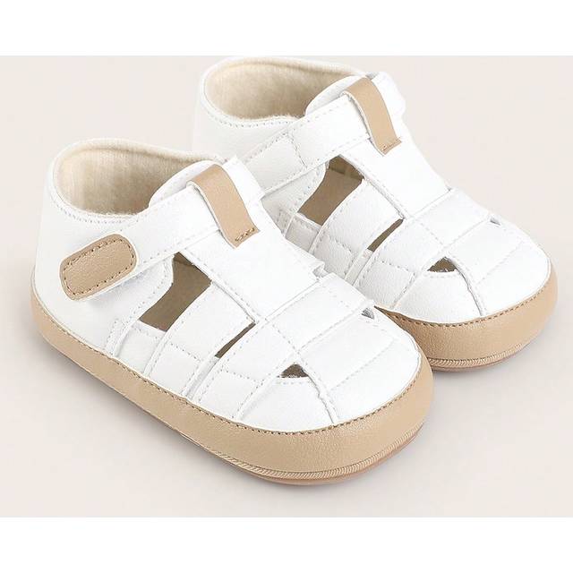 SHEIN Soft Sole Infant Sandals, 0-1 Year Old, Anti-Slip, Breathable, Closed-Toe, Infant Shoes, 0-6/6-12 Months, First Walkers