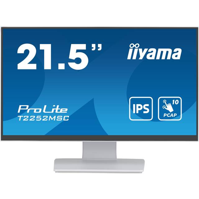 iiyama T2252MSC-W2 22" IPS Monitor, 1920 x 1080 Full HD, 83Hz, 5ms