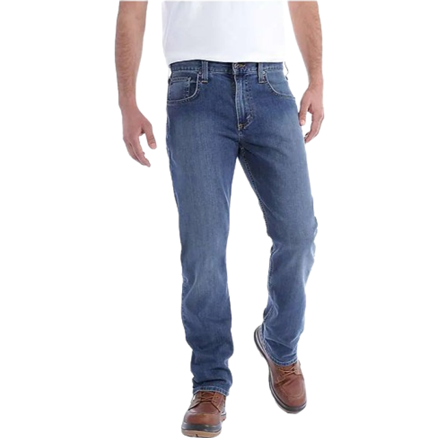 Carhartt Rugged Flex Relaxed Straight, jeans , color: Blue , size: W34/L36