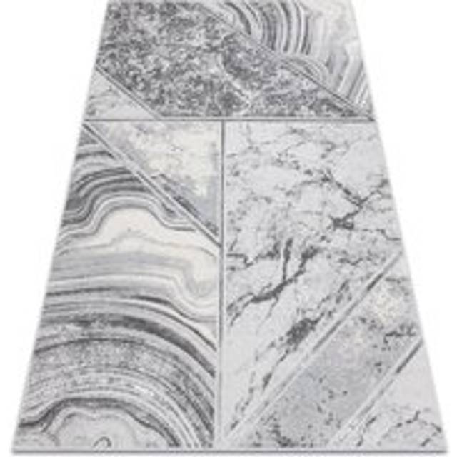 Carpet lira HE527 Nature, structural, modern, glamour - grey grey 80x150 cm