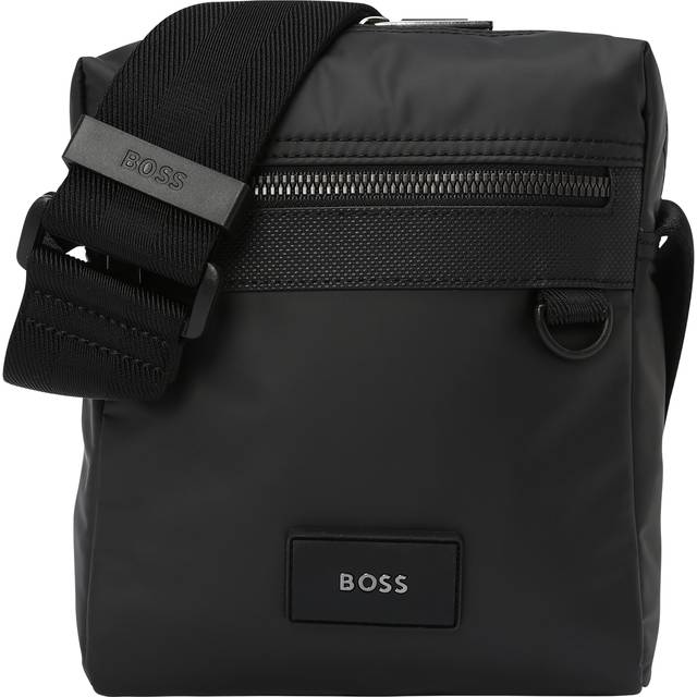 BOSS Mens Iann Crossbody Bag - Colour: 001 Black - Size: One Size