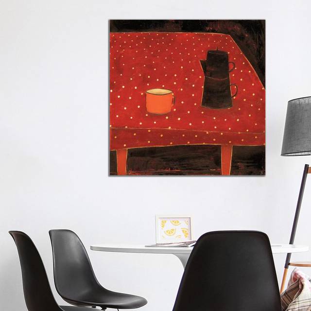 Matching Set IV by Jo Oakley - Wrapped Canvas Painting (93.98cm H x 93.98cm W x 1.905cm D)
