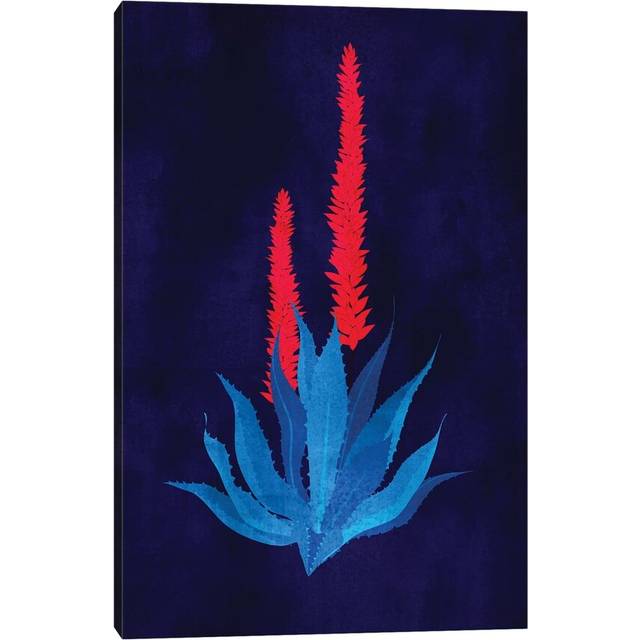 The Orchid by Kubistika - Wrapped Canvas Art Prints (30.48 cm H x 45.72 cm W)