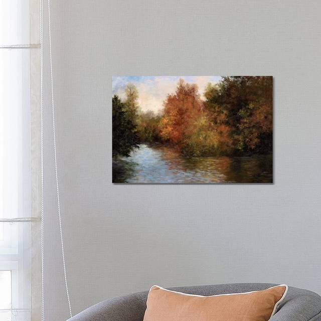 A Light on the Lake by Mary Jean Weber - Wrapped Canvas Art Prints (66.04 cm H x 45.72 cm W x 1.91 cm D)
