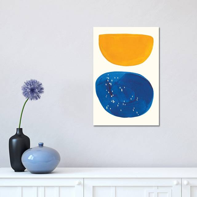 Ocean Rain by EnShape - Wrapped Canvas Art Prints (45.72cm H x 30.48cm W x 1.91cm D)