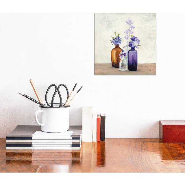 Windowsill Garden II by Julia Purinton - Wrapped Canvas Art Prints (30.48cm H x 30.48cm W)
