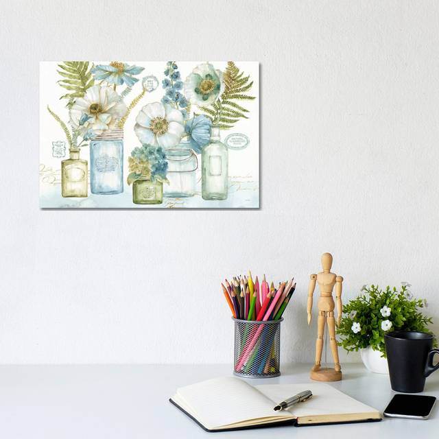 My Greenhouse Bouquet I by Lisa Audit - Wrapped Canvas Graphic Art (20.32 cm H x 30.48 cm W)
