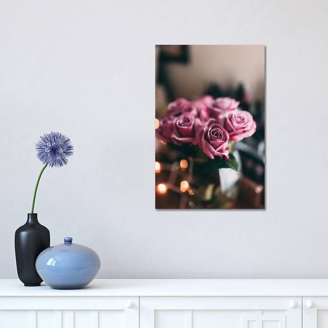 Purple Roses by Chelsea Victoria - Wrapped Canvas Art Prints (45.72cm H x 30.48cm W)