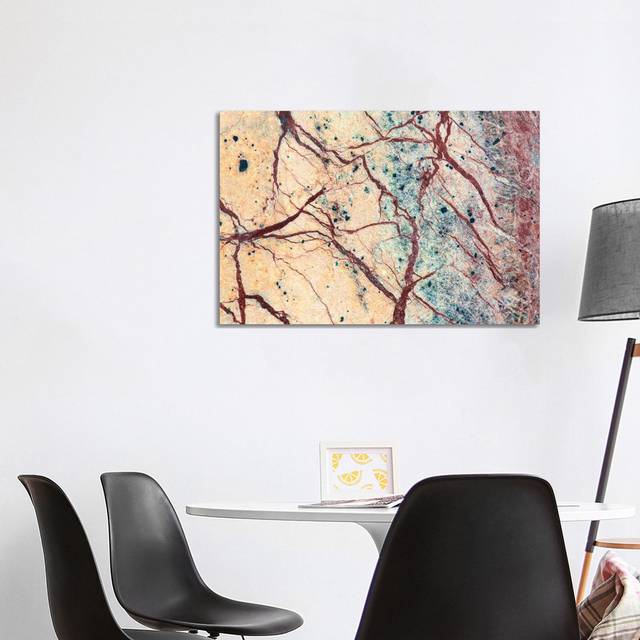 Usa, California. Detail Of Cut Slab Of Marble Rock by - Wrapped Canvas Graphic Art (66.04cm H x 101.6cm W x 1.91cm D)