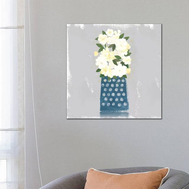 Contemporary Flower Jar I by Northern Lights - Wrapped Canvas Graphic Art (66.04 cm H x 66.04 cm W x 3.175 cm D)