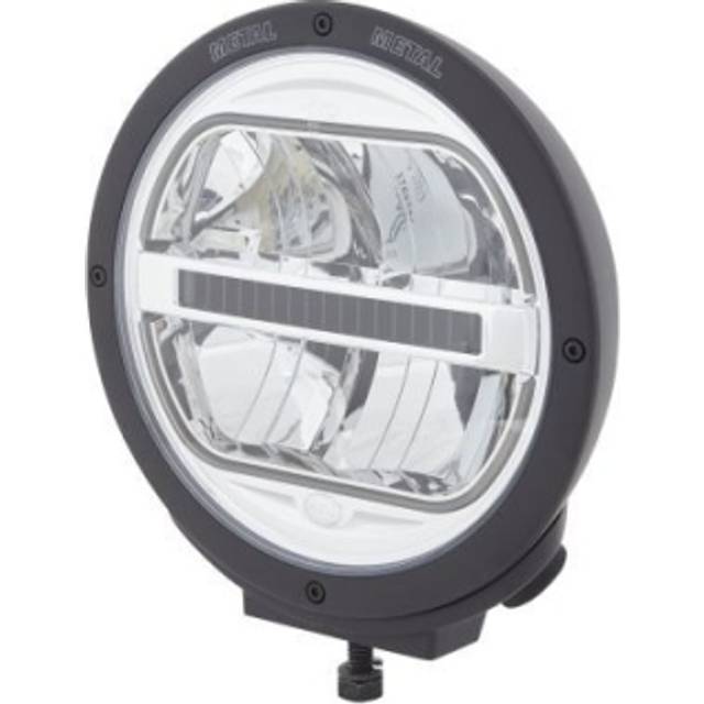 HELLA LED Fjärrstrålkastare - Luminator LED - 24V / 12V - rund - Referenstal: 50 - klarglas - glasklar - Kabellängd: 800mm - Vänster/Höger - 1F8 016 560-011