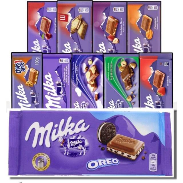( Pack Of  15) Milka Chocolate Selection Box Delicious Tasty And Twisty