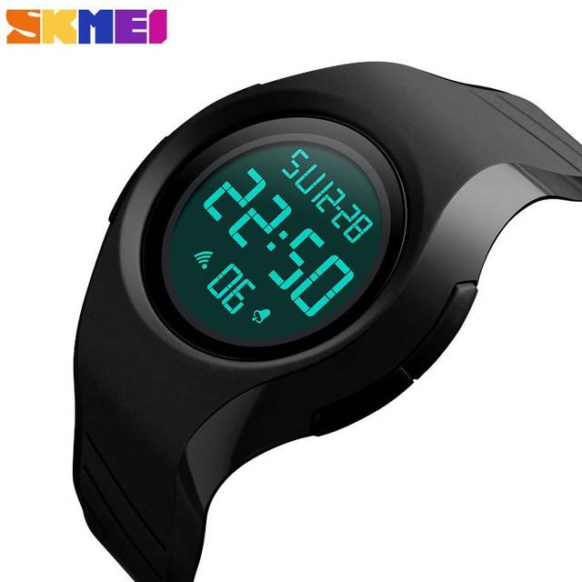 SKMEI Sport Watch  Water Resistant Backlight Wristwatch Male Digital Wristwatches Men Watch black