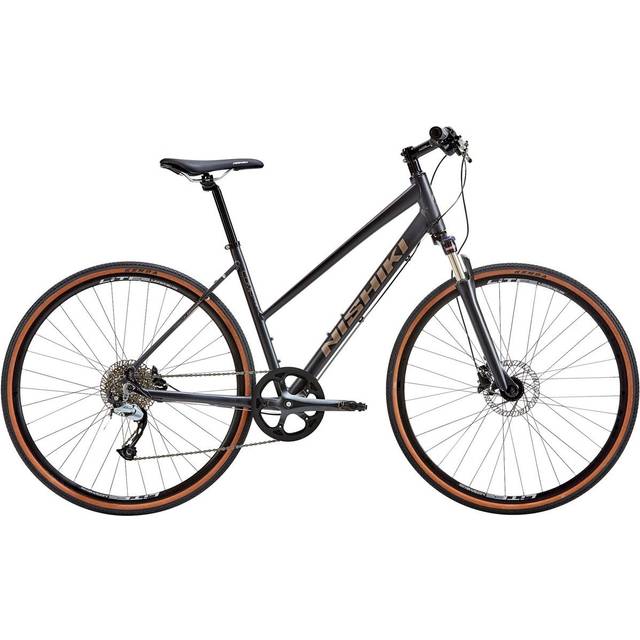 Hybridcykel Nishiki Comp X-Nine dam svart 21" 2022
