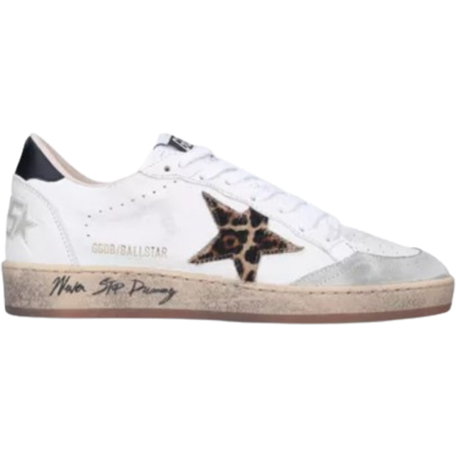 Golden Goose Womens White/oth Ball Star 10920 Low-top Leather Trainers Eur 41 / 8 Uk Women - WHITE/OTH