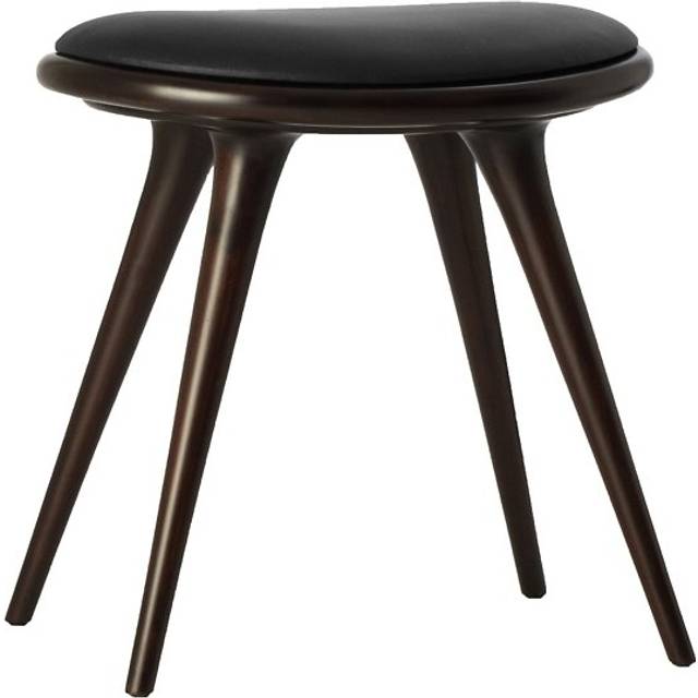 Mater - Low Stool H47 Sirka Grey Stained Beech