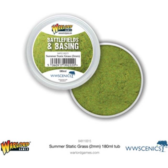Warlord Scenics: Summer 2mm Static Grass (180ml)