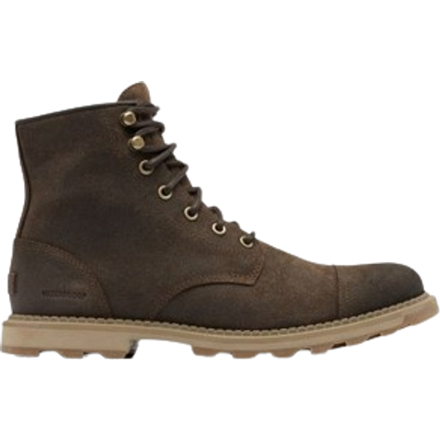 (8) SOREL Madson Ii Chore Waterproof Mens Casual Boots in Tabacco