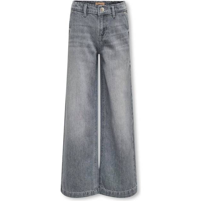 Girl's jeans Only Kogcomet Wide Leg - Gris