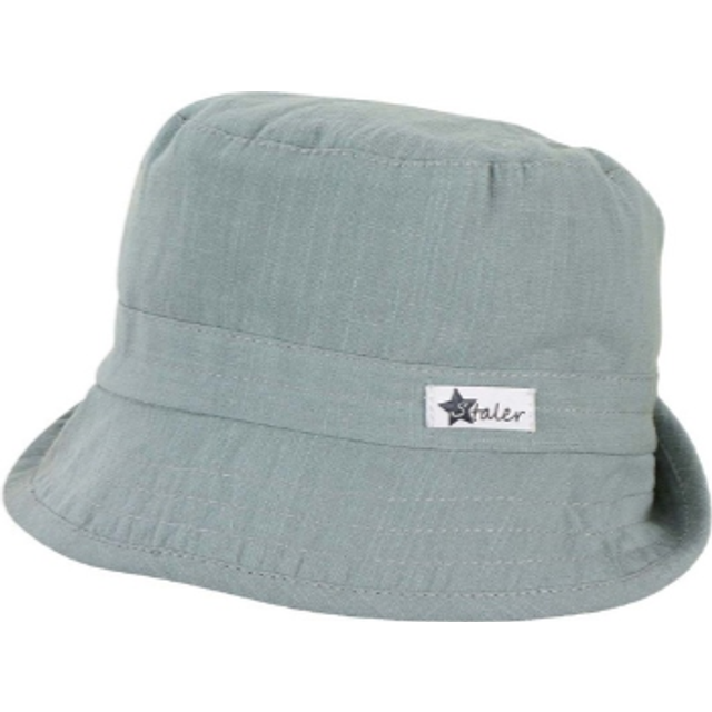 Sterntaler Unisex, barn, fiskarhatt, linnekaraktär, barnmössa, grön, normal, Grön