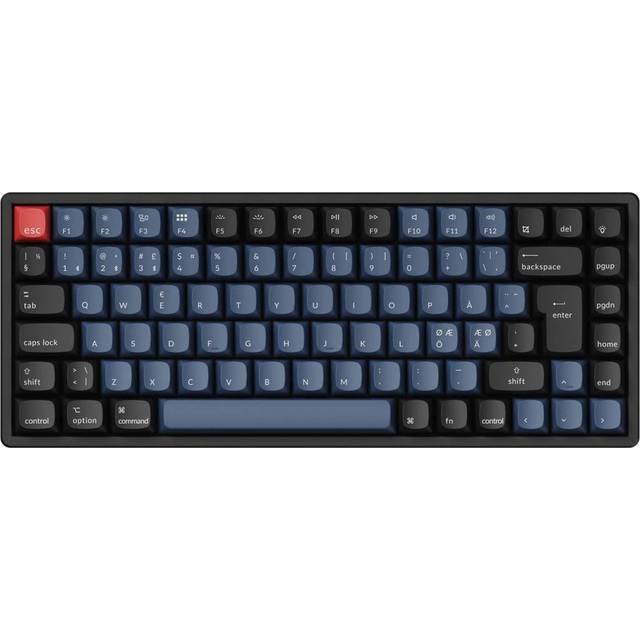 Keychron K2 Pro Trådlöst Tangentbord RGB Aluminium [K Pro Red]