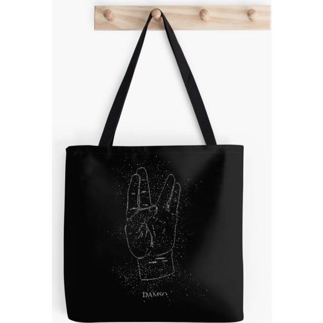 Tote Bags DAMSO SLOGAN BEST SELLER Grocery for School Library Gym