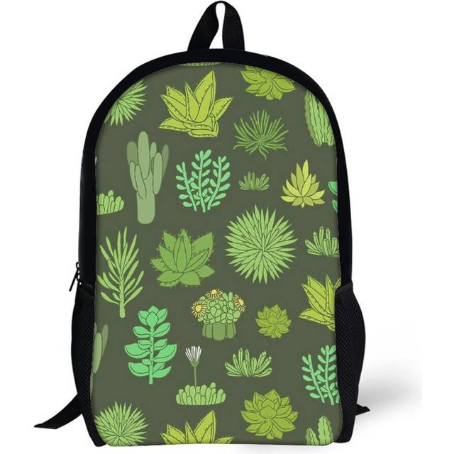 Backpacks Succulents And Cactus. For Cacti Plant Lover 17inch School Bag