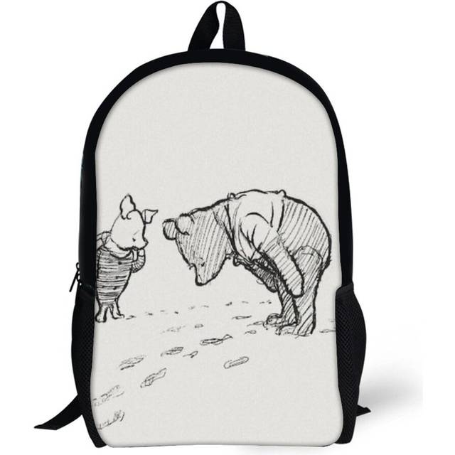 Backpacks Winnie The Pooh Sketch 17inch School Bag
