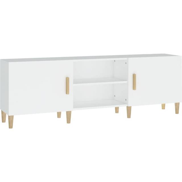vidaXL TV Cabinet White 150x30x50 cm Engineered Wood