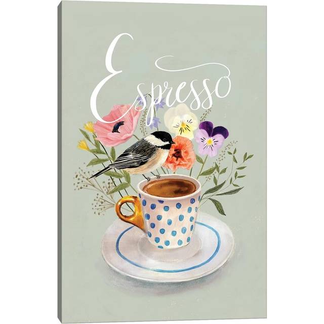 Early Bird I by Victoria Borges - Wrapped Canvas Graphic Art (66.04cm H x 45.72cm W x 1.91cm D)