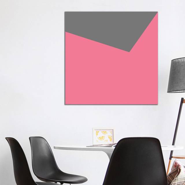Mirra Gray Pink (93.98cm H x 93.98cm W x 1.905cm W)