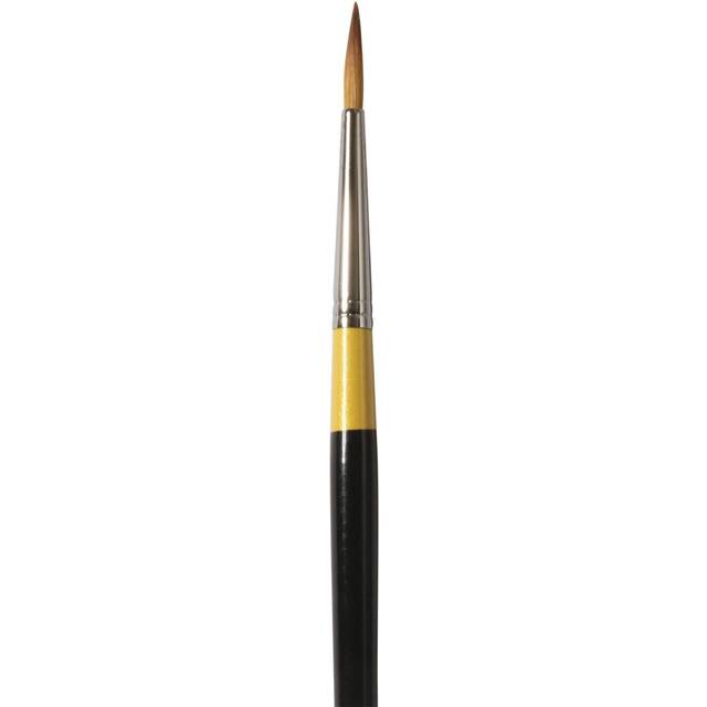 Daler-Rowney System3 Synthetic Round Short Handled Brush - 4 - 0.73 x 19.1 x 0.73 g