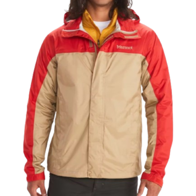 Marmot Herr Precip Eco Jacka F22 vattentät regnjacka, vindtät regnrock, ventilerande, vikbar Hardshell Windbreaker, perfekt för cykling och vandring (1-pack)