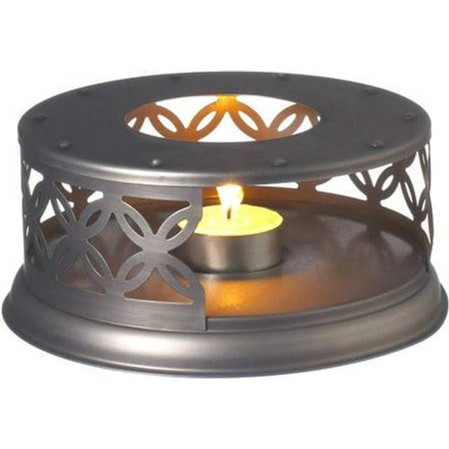 GROSCHE Cairo Premium Teapot Warmer - Tea Pot Warmer with Candle - Tea Warmers for Teapot - Food Warmer - Pot Warmer (Bronze)
