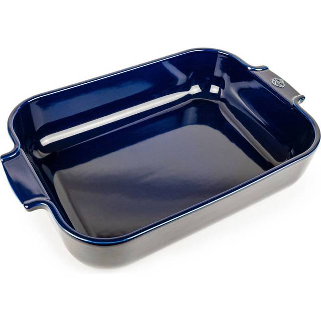 Peugeot Appolia ceramic dish 29.5x36 cm Blue