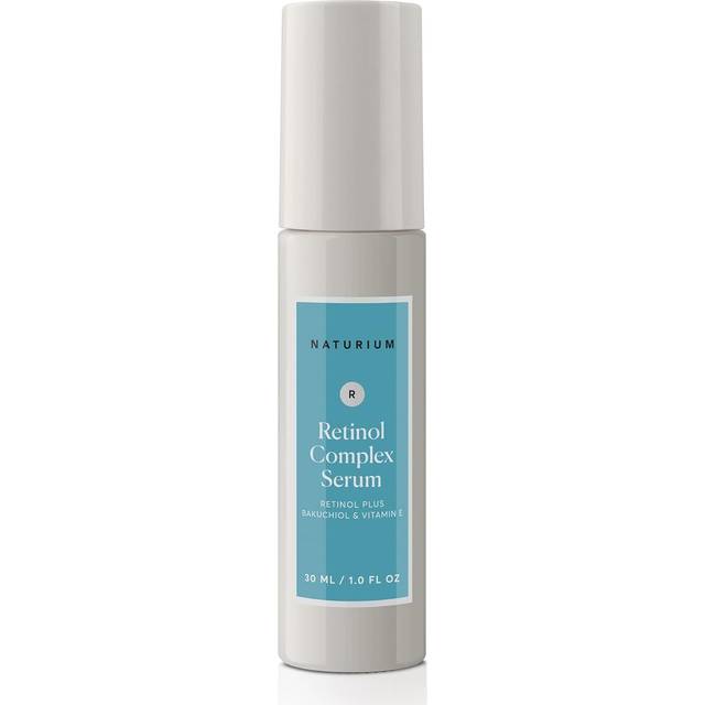 Naturium Retinol Complex Serum  Encapsulated Retinols & Bakuchiol  Refining & Smoothing Facial Serum  1 oz