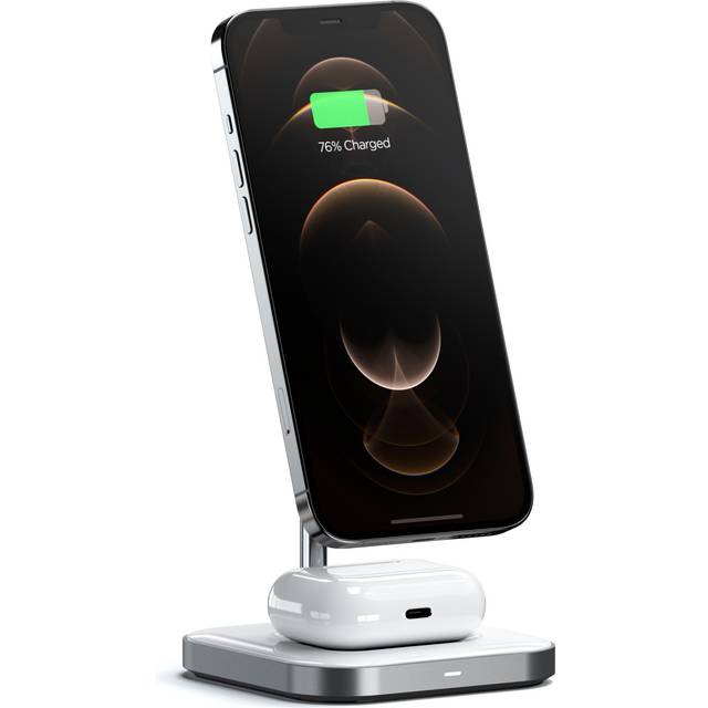 Satechi Magnetic 2-in-1 Wireless Charging Stand
