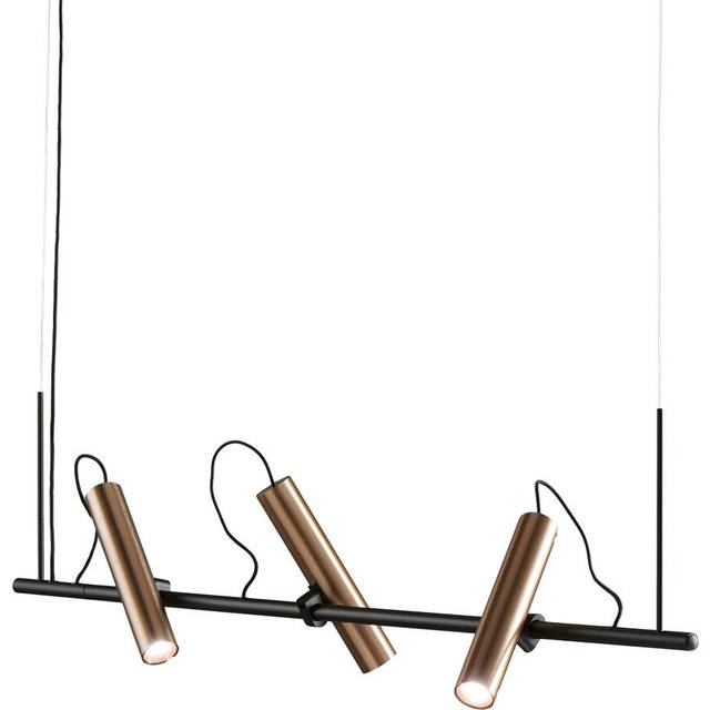 Light-Point Spirit pendant lamp Black/rose gold, s1000