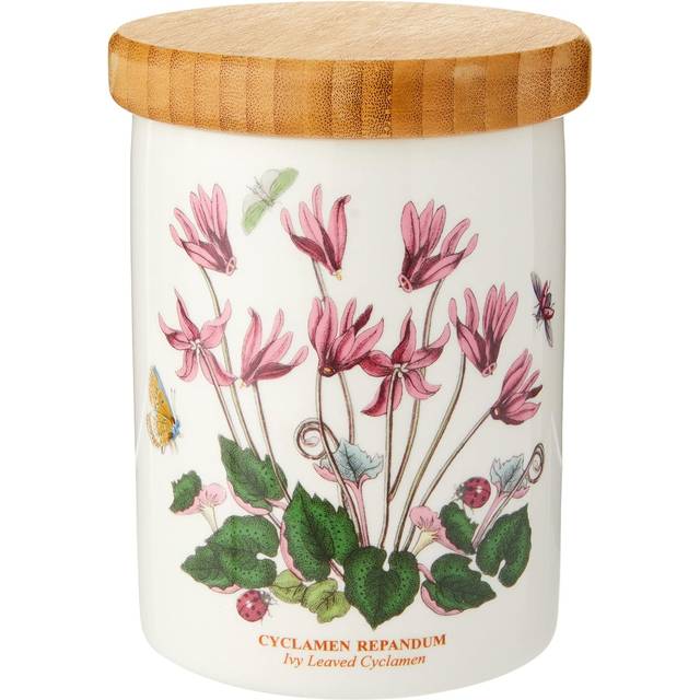 Botanic Garden Cyclamen Storage Jar, 14cm - Pink (0.62ml)