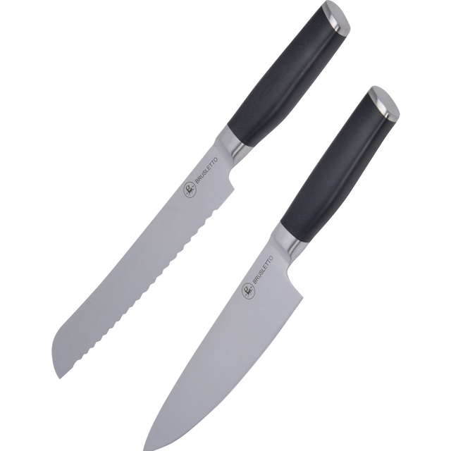 Knivset 2 delar, svart - Svart