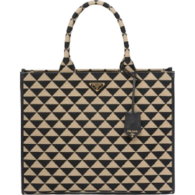 Sac cabas en tissu brodé - Multicolore - Taille Unique