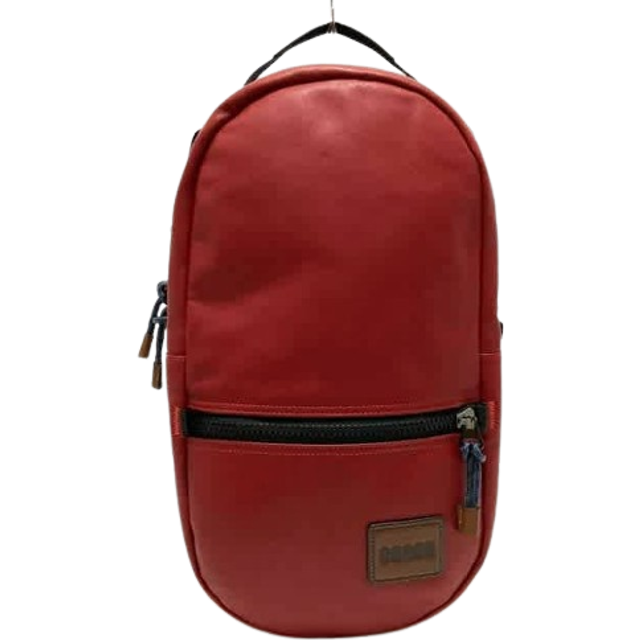 Coach Pacer Backpack With Coach Patch - Red (Size L: 9 1/4  x H: 17  x W: 5 1/4)