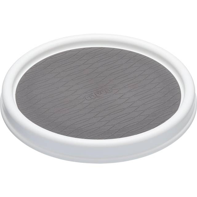 Copco Small White Lazy Susan Food Storage Solution - Grey