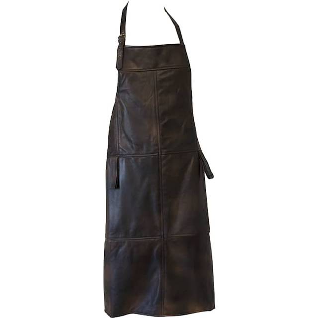 Woodline Skinnförkläde Buffel Mörk - (One Size)