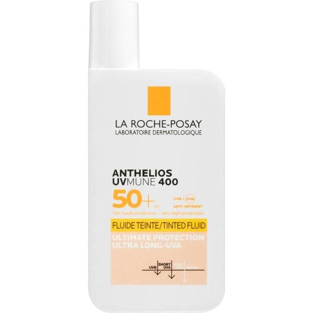 La Roche-Posay Anthelios UVMune 400 Invisible Tinted Fluid SPF 50+ - 50ml - Invisible Facial SPF - Face the Future