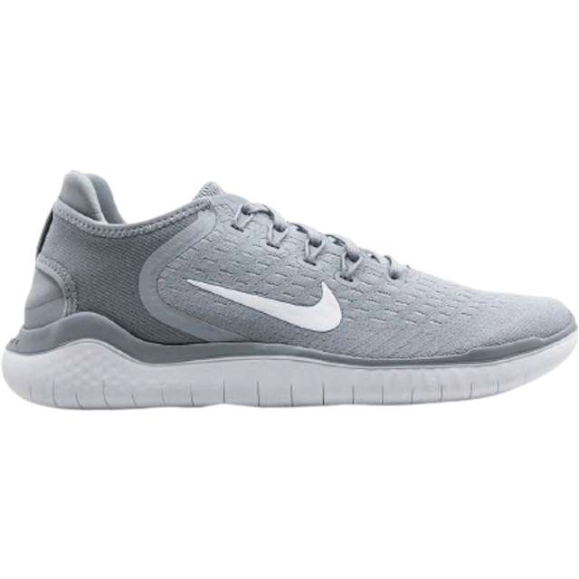 Nike Free RN 2018 'Wolf Grey' 942836-003 - Gray/White - 9.5